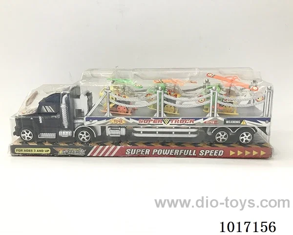Inertial car 2color mixed loading in PVC cover