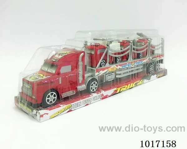 Inertial car 2color mixed loading in PVC cover
