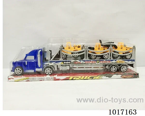 Inertial car 2color mixed loading in PVC cover