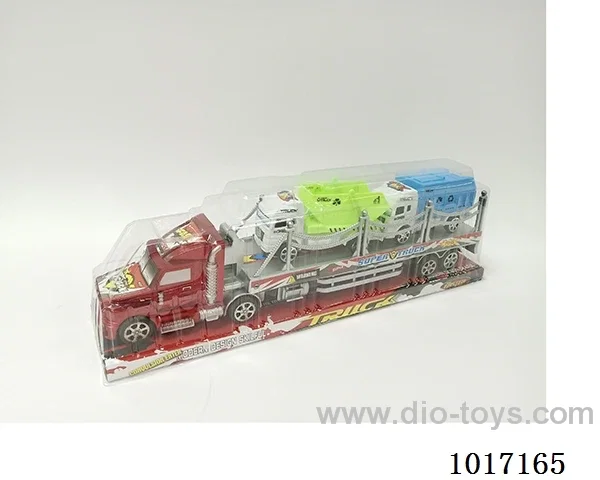 Inertial car 2color mixed loading in PVC cover