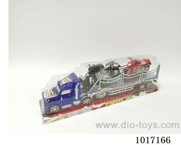 Inertial car 2color mixed loading in PVC cover