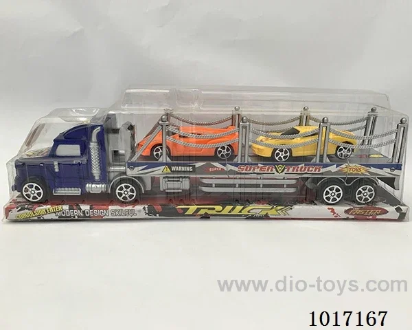 Inertial car 2color mixed loading in PVC cover