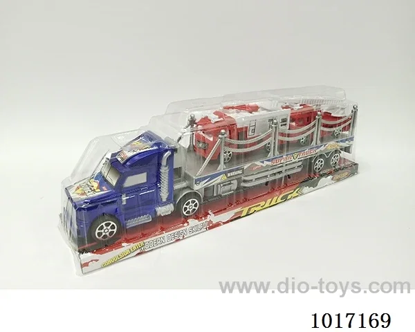 Inertial car 2color mixed loading in PVC cover