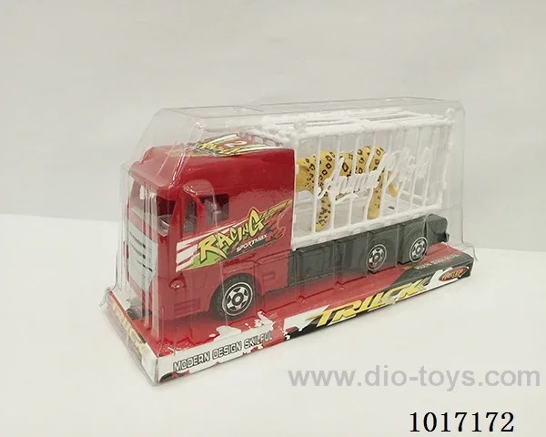 Inertial car 2color mixed loading in PVC cover