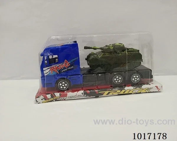 Inertial car 2color mixed loading in PVC cover