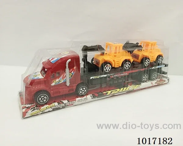 Inertial car 2color mixed loading in PVC cover