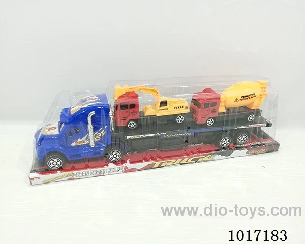 Inertial car 2color mixed loading in PVC cover