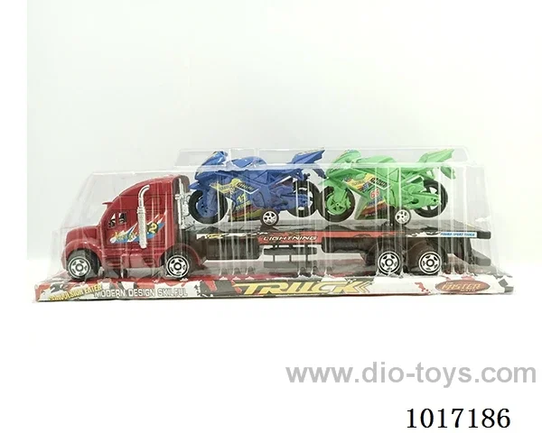 Inertial car 2color mixed loading in PVC cover