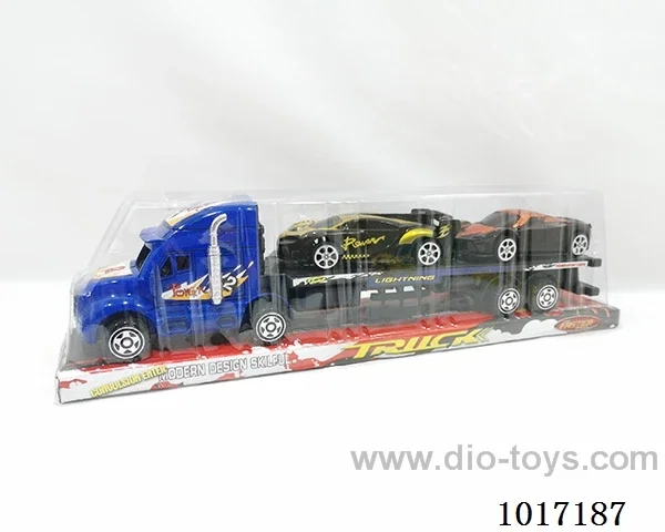 Inertial car 2color mixed loading in PVC cover