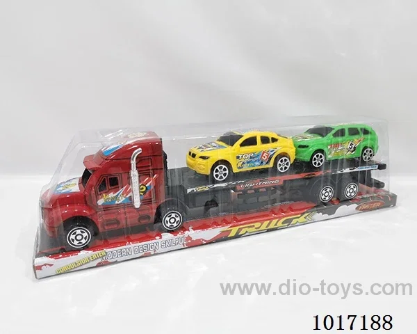 Inertial car 2color mixed loading in PVC cover