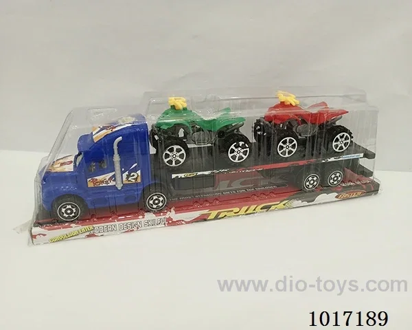 Inertial car 2color mixed loading in PVC cover