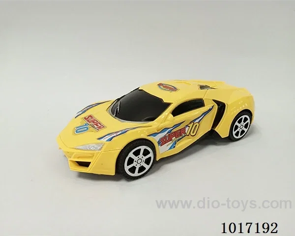 Inertial car 3color mixed loading  in Opp bag