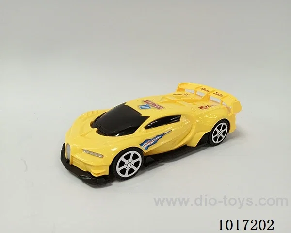 Inertial car 3color mixed loading  in Opp bag
