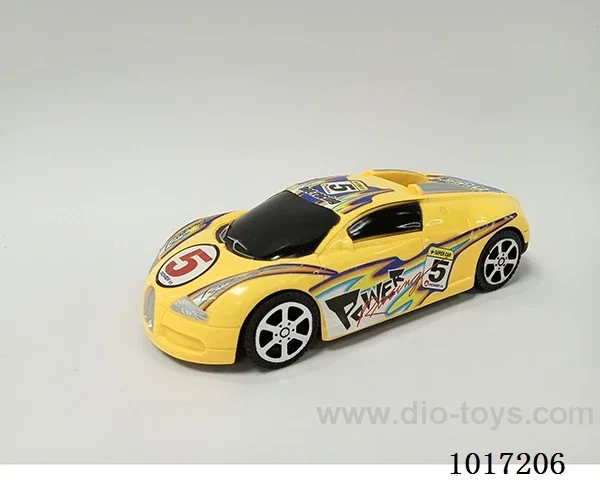 Inertial car 3color mixed loading  in Opp bag