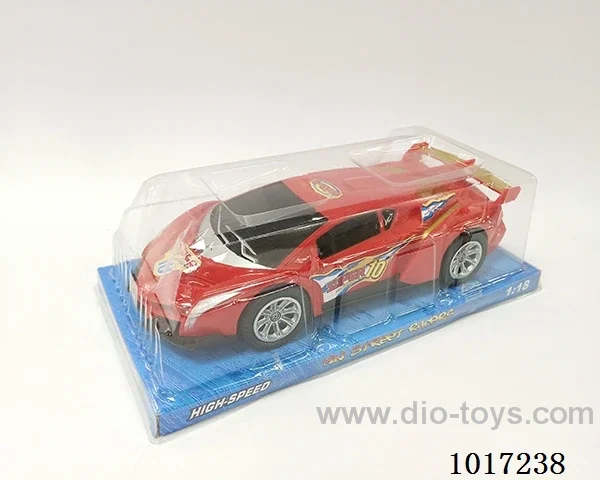 1:18 Inertial car 3color mixed loading in PVC cover
