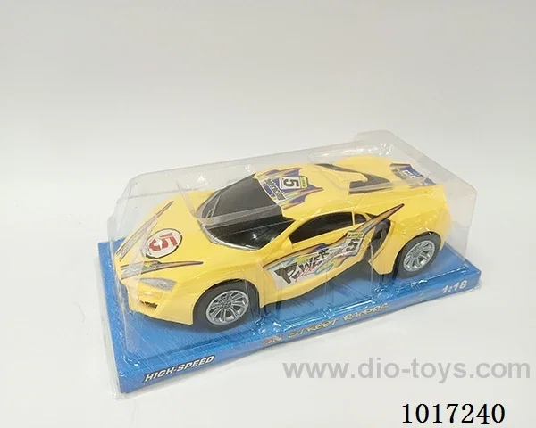 1:18 Inertial car 3color mixed loading  in PVC cover