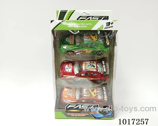 Inertial car 6color mixed loading in color box