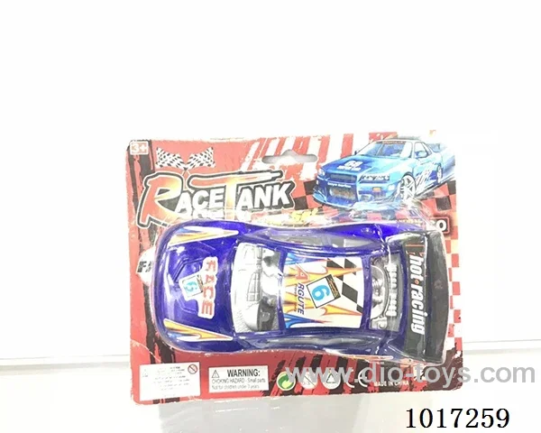 Inertial car 2color mixed loading in Blister card