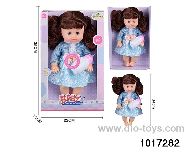 15 inch doll set with ic in window box