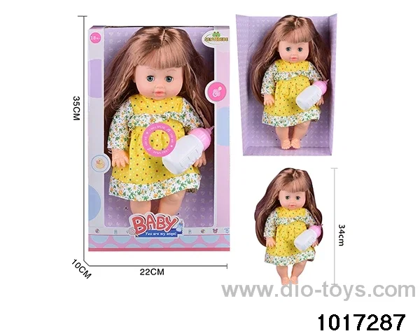 15 inch doll set with ic in window box