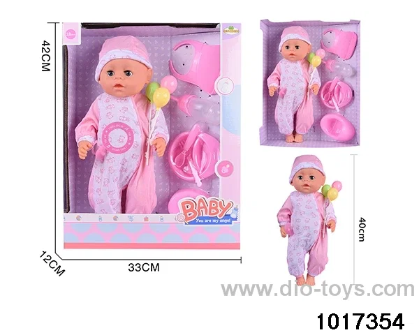 18 inch doll set with ic in window box