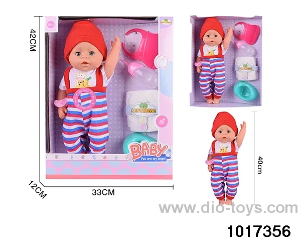 18 inch doll set with ic in window box