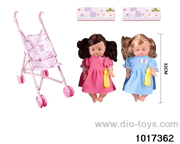 14 inch doll set （3 models mixed） in PP bag with header