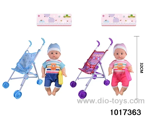 14 inch doll set （3 models mixed） in PP bag with header