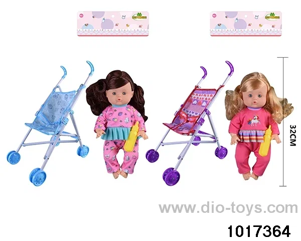 14 inch doll set （3 models mixed） in PP bag with header
