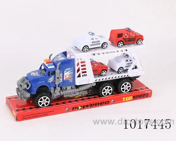 Inertial car in PVC cover