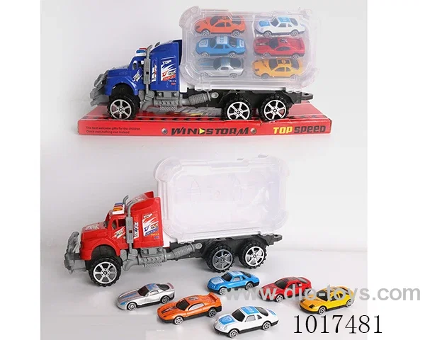 Inertial car in PVC cover