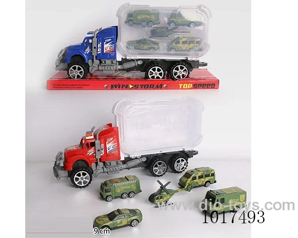 Inertial car in PVC cover