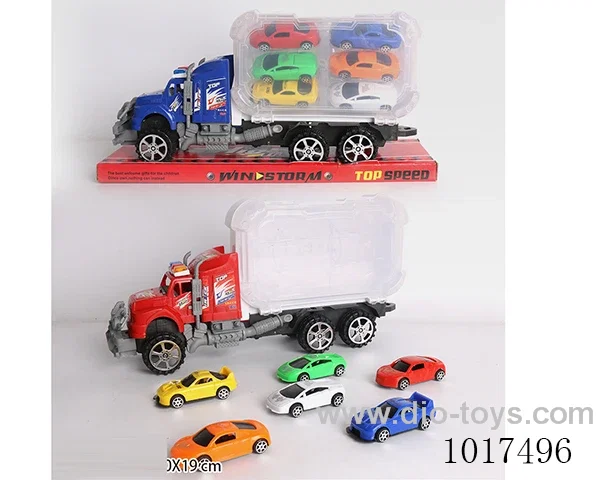 Inertial car in PVC cover