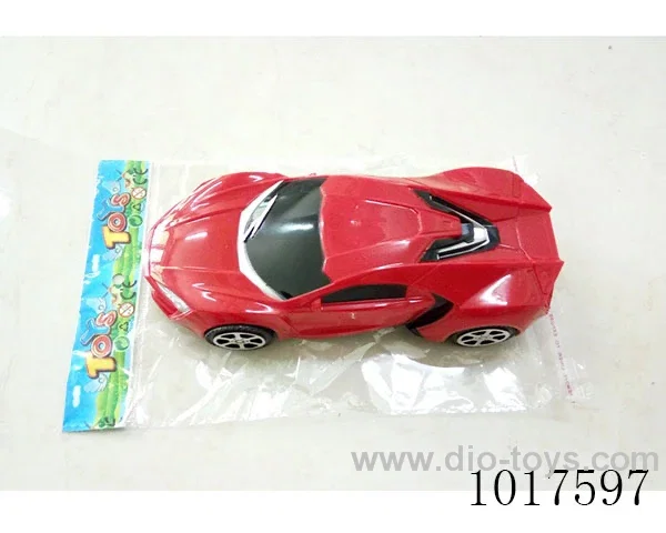 Inertial car in OPP bag
