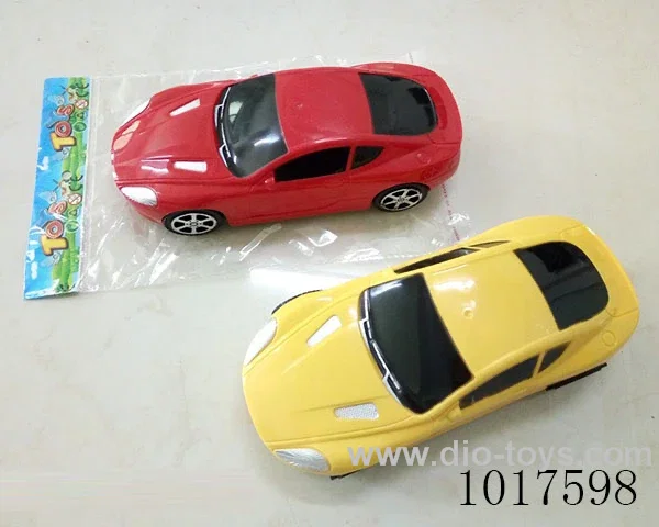Inertial car in OPP bag