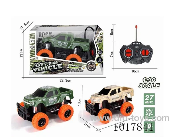 1:30 4ch RC car  with light many color mixed loading in  window  box