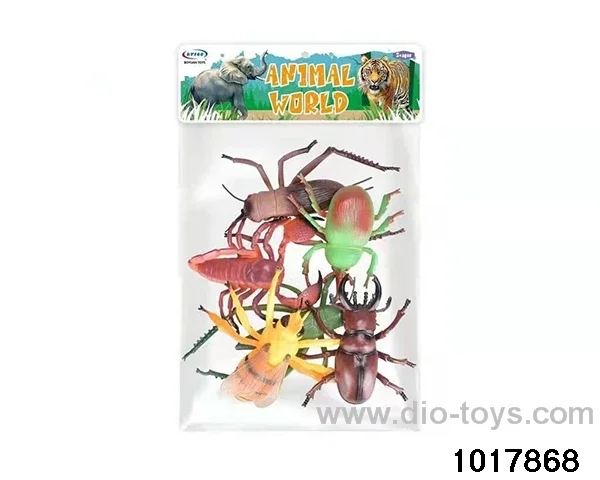 Insect set in PP bag with header