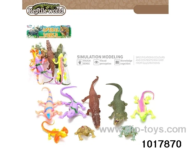 8pcs Animal Set in PP bag with header