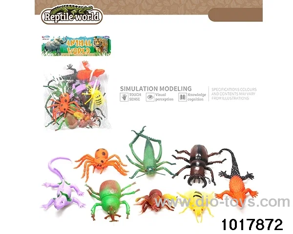 8pcs Animal Set in PP bag with header