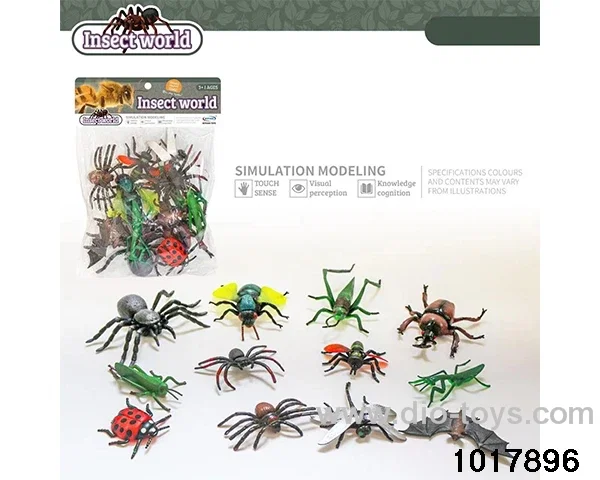 12pcs Insect Set in PP bag with header