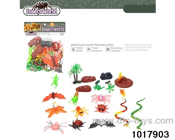 Insect Set in PP bag with header