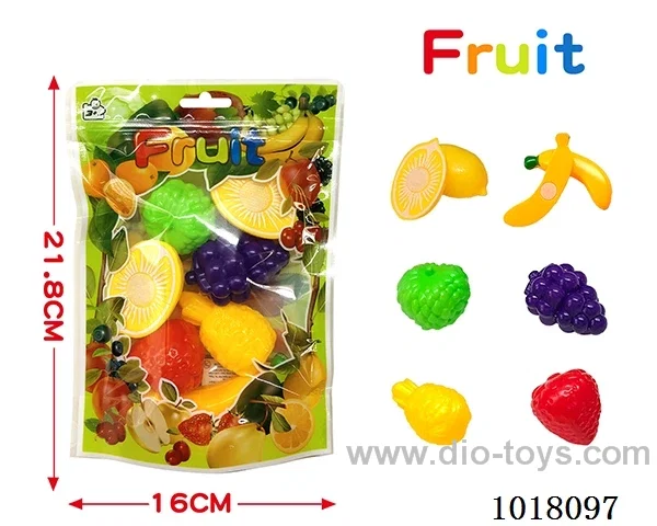 8pcs sliceable toy in Self-supporting zipper bag