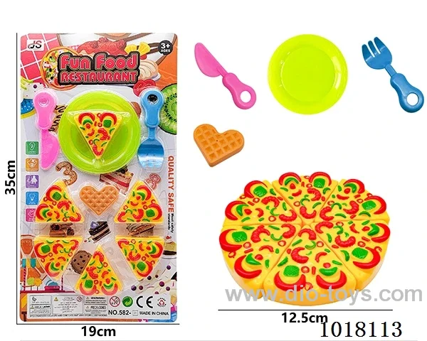10pcs Pizza set in Blister card