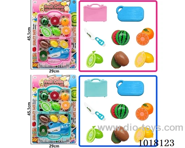 13pcs Fruit cutting toy in Blister card