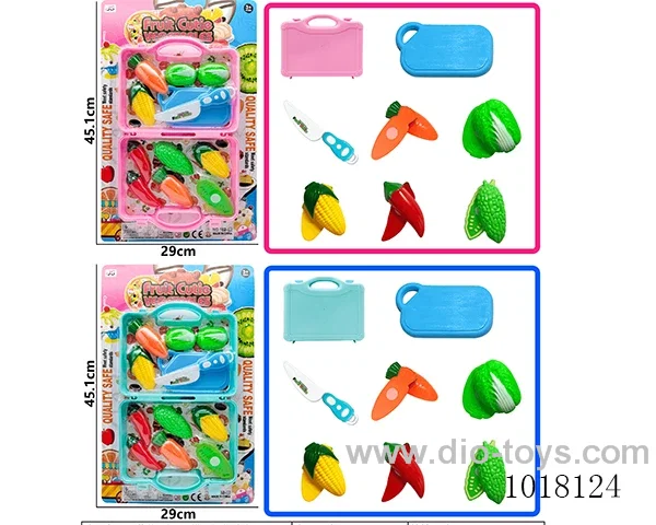 13pcs sliceable toy in Blister card