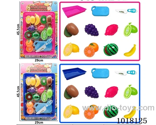 16pcs Fruit cutting toy in Blister card