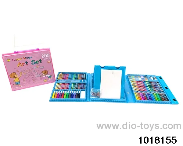 208pcs Stationery Sets in Plastic box