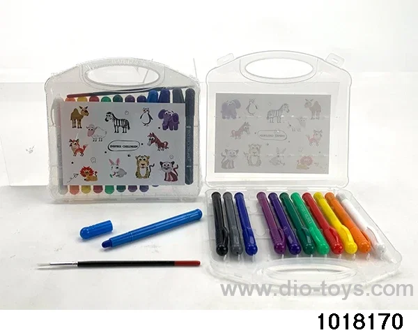 12 color dazzling stick in box
