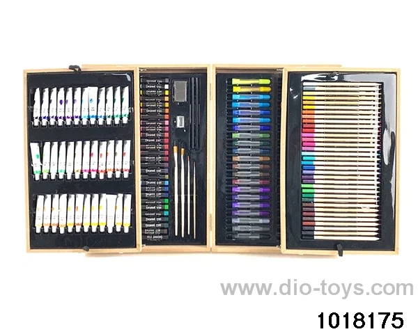 174pcs Stationery Sets in wooden box