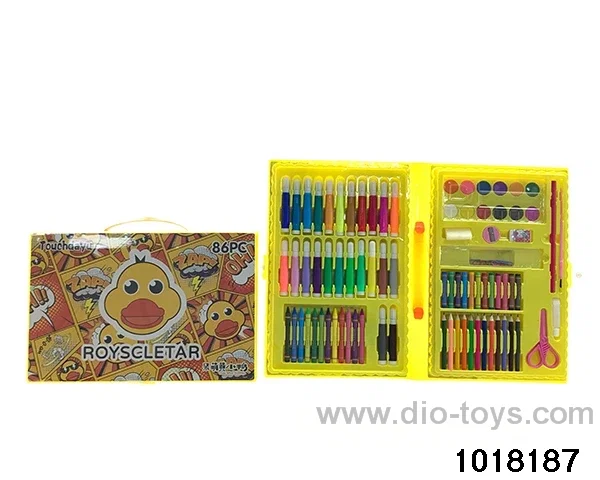 86pcs Stationery Sets in Plastic box